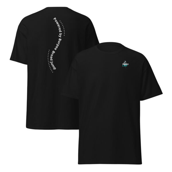 unisex-classic-tee-black-front-and-back-6a20fa2e9b24a.jpg T-shirt unisexe Powered by BBJ