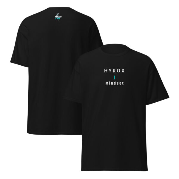 unisex-classic-tee-black-front-and-back-6a20ff25e62c3.jpg T-shirt unisexe Hyrox Mindset