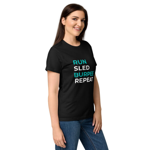T-shirt femme Run Sled Burpee Repeat